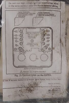 Honeywell Q270A-1024 Terminal Block for RA890/R4795