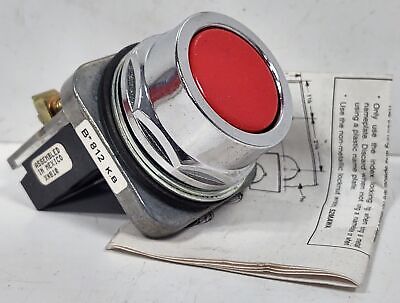 Furnas 52PA8A2K Red Pushbutton