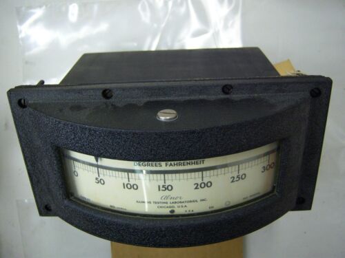 Alnor Temperature Gauge Meter 125904 0-300 5 1/2" Deep