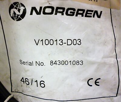 Norgren V10013-D03 PLC Cable