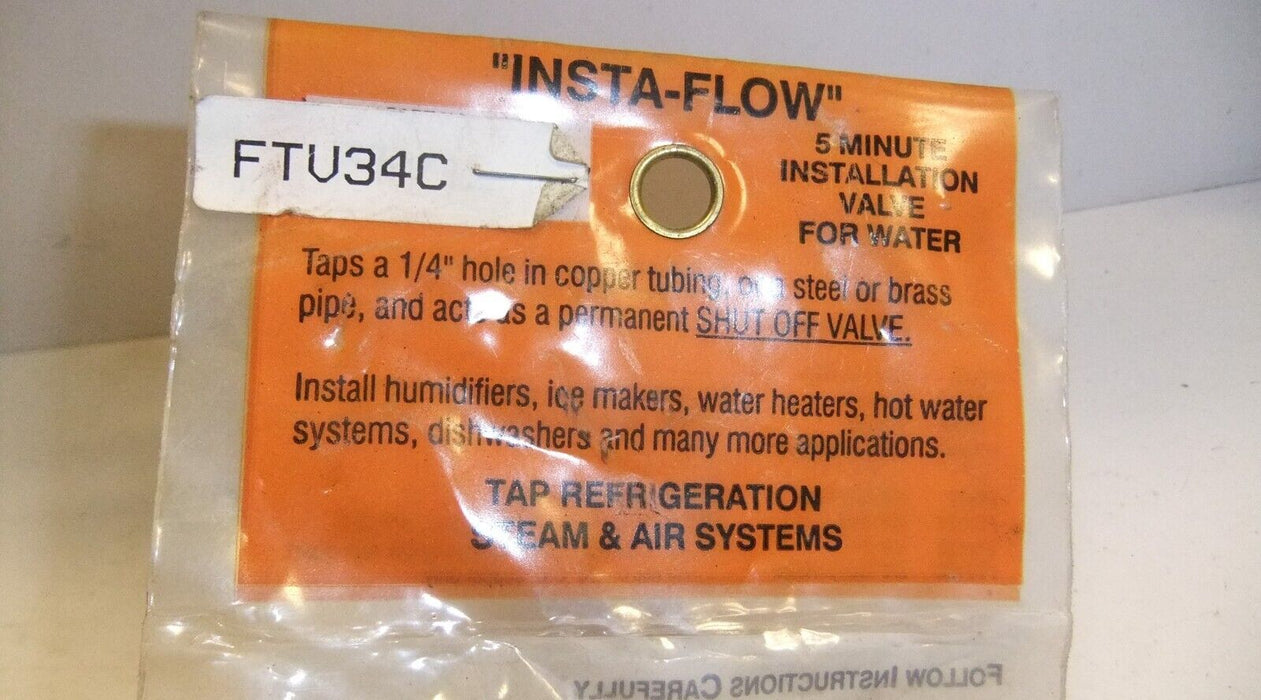 Supco Brass 3/8" Compression Shut Off Valve FTV34C
