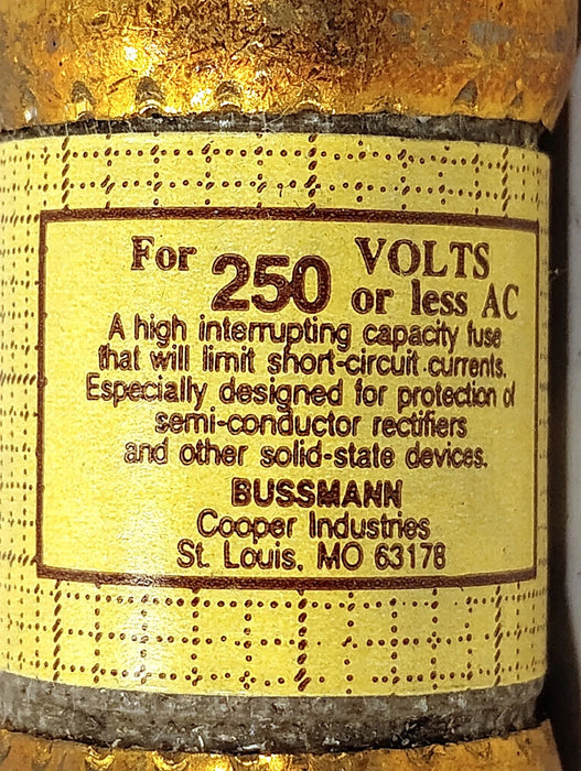 Bussmann KAB-40 250 VAC 40 A Current-Limiting Very Fast-Acting Rectifier Fuses