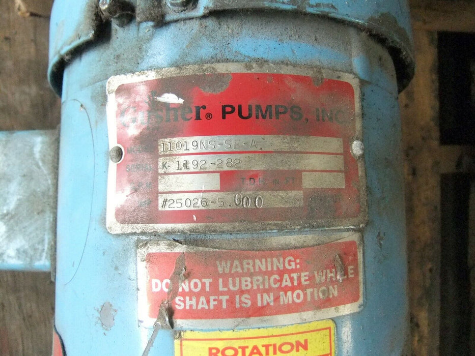 Gusher Pump 35F850-87 with 11019NS-SE-A (Cracked Housing)