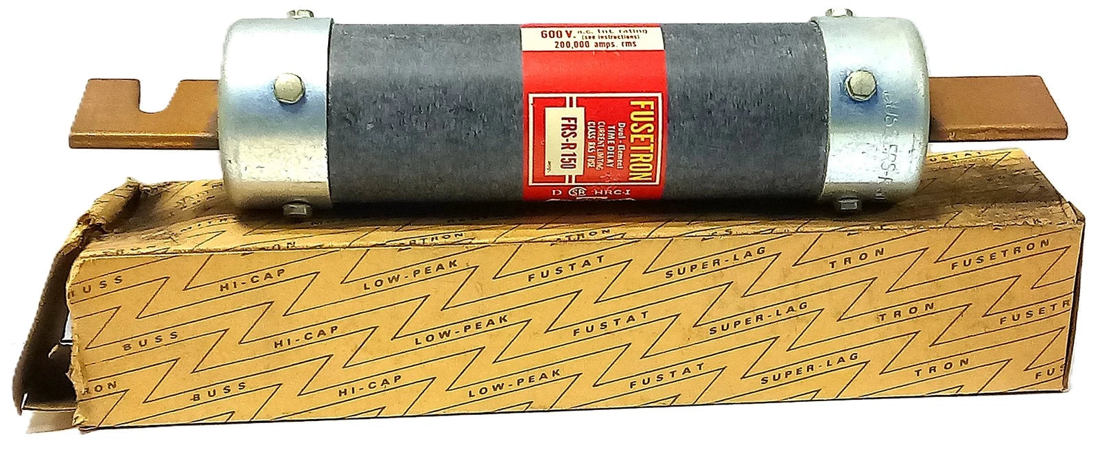 Bussmann FRS-R-150 600 V AC 150 A Class RK5 Current-Limiting Time-Delay Fuse