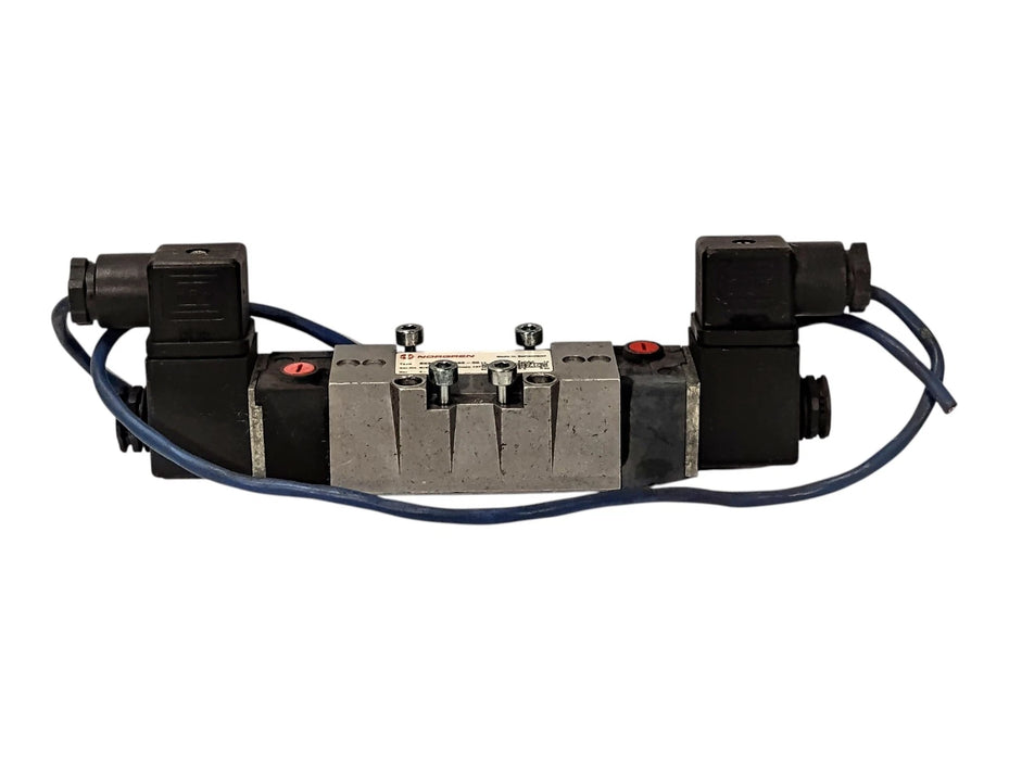 Norgren SXE9773-A60-00 Double-Acting Pneumatic Solenoid Valve w/ 24 V DC Coils