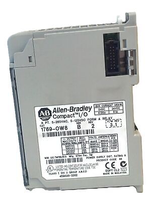 Allen-Bradley 1769-OW8 Ser B Rev 2 F/W Rev 3.1 CompactLogix 8-Point I/O Module
