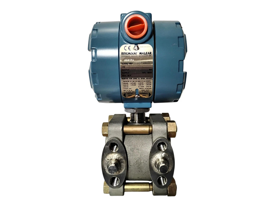 Emerson Rosemount 1153DB5PA 0-175 IN H2O 2000 PSIG Nuclear Pressure Transmitter