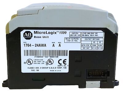 Allen Bradley 1764-24AWA MicroLogix Ser A Rev A PLC Processor