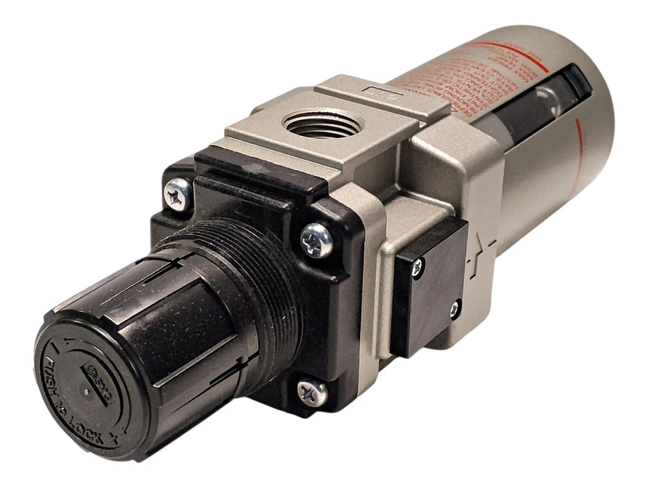 SMC AW40K-N04E-RZ 125 psi Air Pressure Regulator w/ 1/2 in NPT Ports and Filter