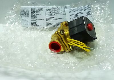 ASCO EFHT8210G95 110/120 V AC 0-150 psi 3/4" NPT High Temperature Solenoid Valve