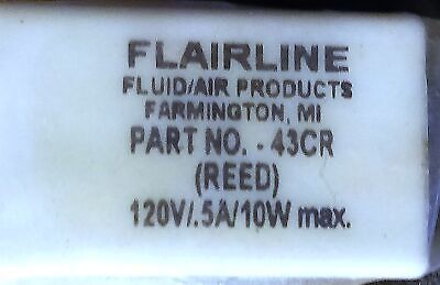 Flairline 43CR 120 V 0.5 A 10 W Reed Switch