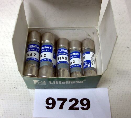 7 Littelfuse Midget Fuses FLA2