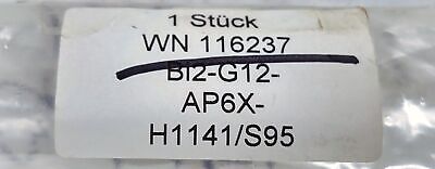 Turck WN 116237 / BI2-G12-AP6X-H1141/S95 Inductive Proximity Sensor