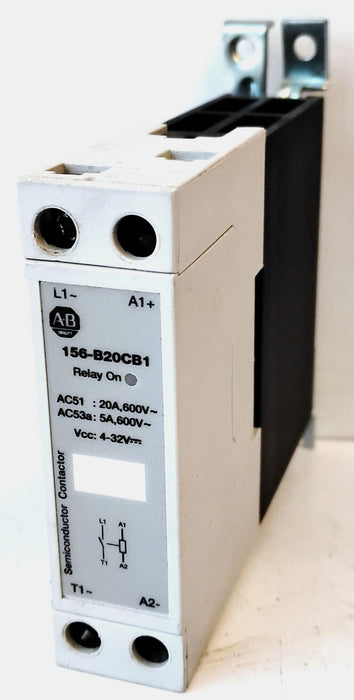 Allen-Bradley 156-B20CB1 4-32 V DC 20 A Solid State Semiconductor Contactor