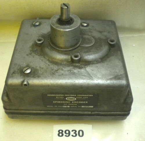 Consolidated Controls Spirodisc Encoder 45EN1-8
