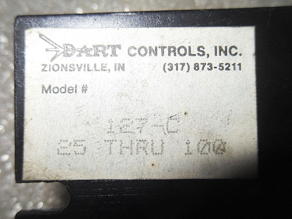Dart Controls 127-C Drive Control