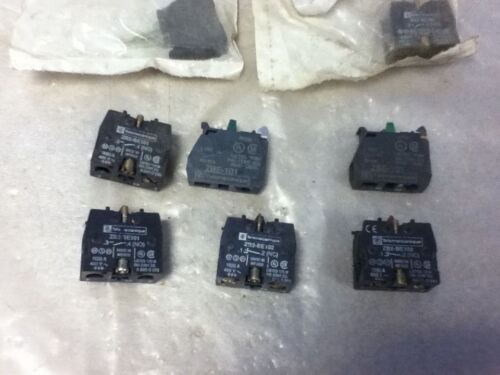 LOT OF TELEMECANIQUE CONTACT BLOCKS