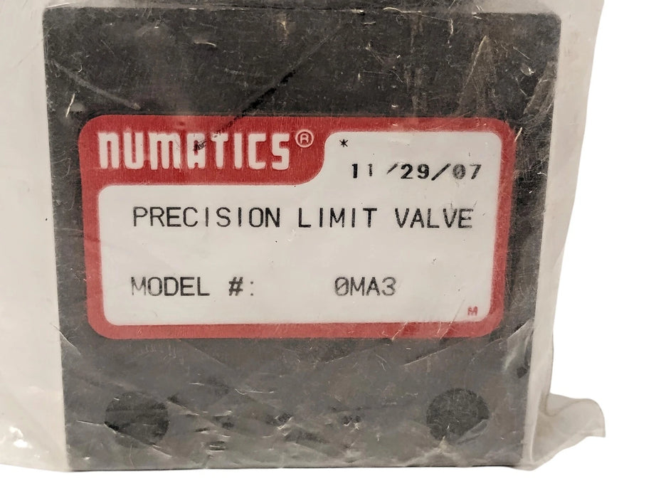 Numatics 0MA3 1/8 in NPT Precision Limit Valve