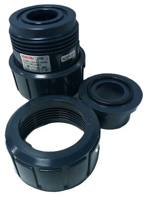 ASAHI VTCZZUES4025 1210007 1 in PVC True Union Ball Check Valve w/ EPDM O-rings