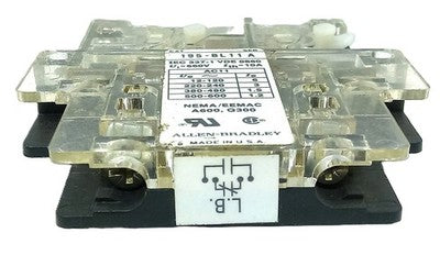 Allen-Bradley 195-BL11 660 V AC 10 A Auxiliary Contact