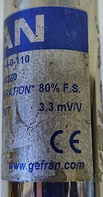 Gefran M30-G-M-P10M-1-4-0-110 Pressure Transducer