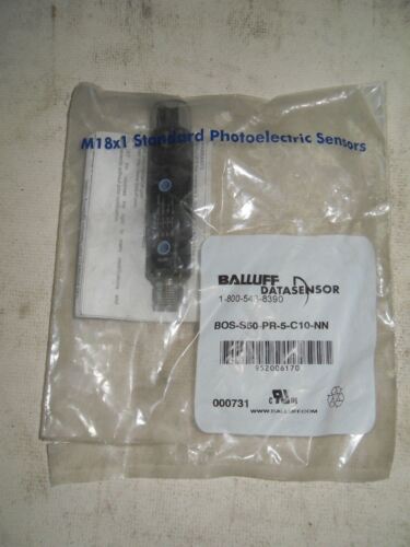 Balluff BOS S50-PR-5 C10-NN Photoelectric Diffuse Sensor