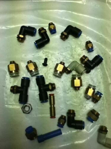 LOT OF SMC FITTINGS