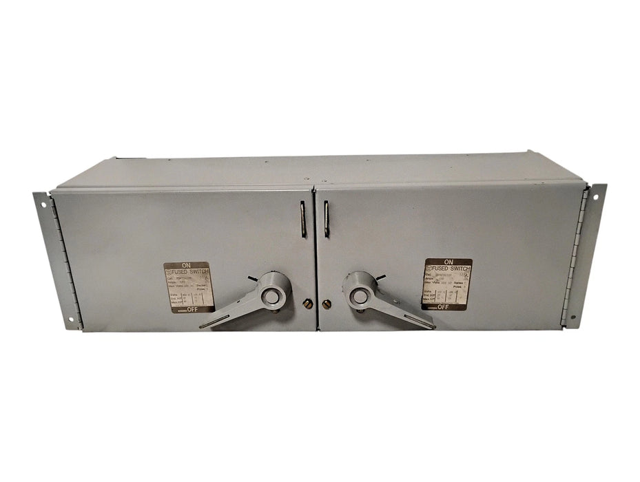 Westinghouse FDPT3633R 100 A 3 P 600 V Dual/Twin Unit Fusible Panelboard Switch
