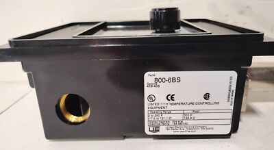United Electric 800-6BS 480 V AC 15 A 0-250 Deg F Temperature Control Switch