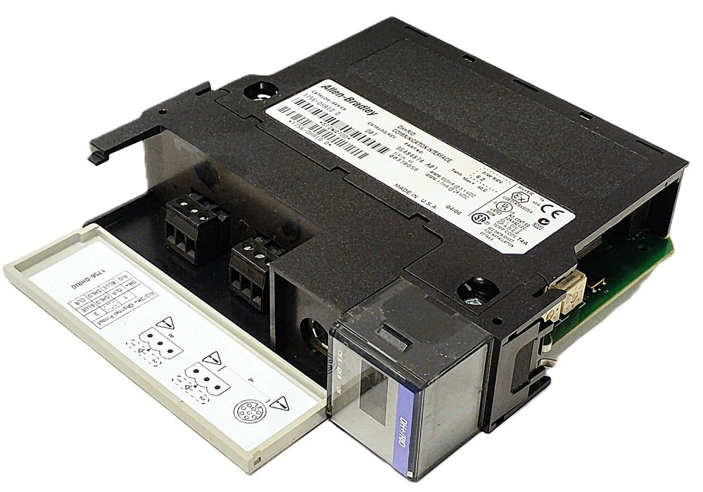 Allen-Bradley 1756-DHRIO Ser D Rev D01 FW Rev 6.2 PLC Communication Interface