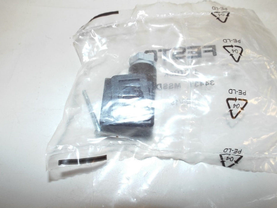 9 Festo 34431 Plug Socket