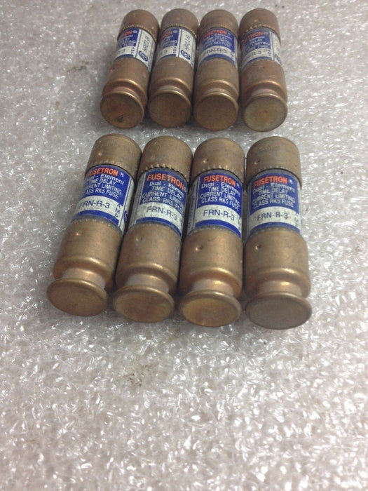 8 Bussmann FRN-R-3 Fuses