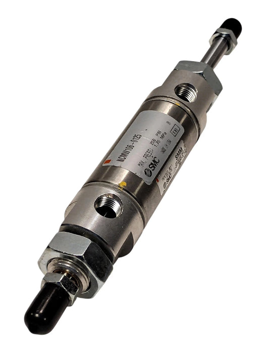 SMC NCMW106-0125 250 psi Double-Acting Double-Rod Pneumatic Cylinder