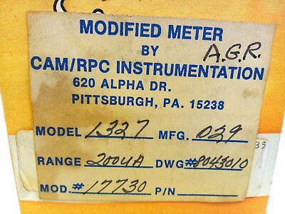 Simpson 1327 17730 Modified Panel Meter for Coating Thickness