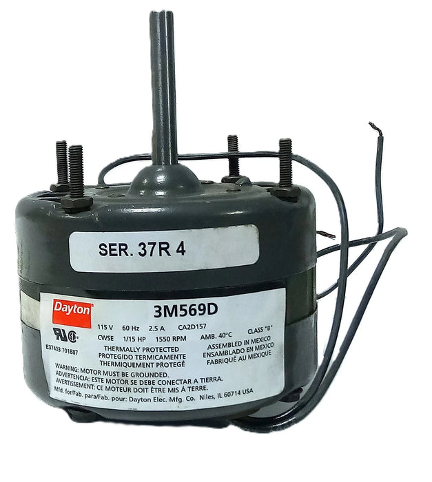 Dayton 3M569D 115 V AC 2.5 A 1/15 HP 1550 RPM Motor