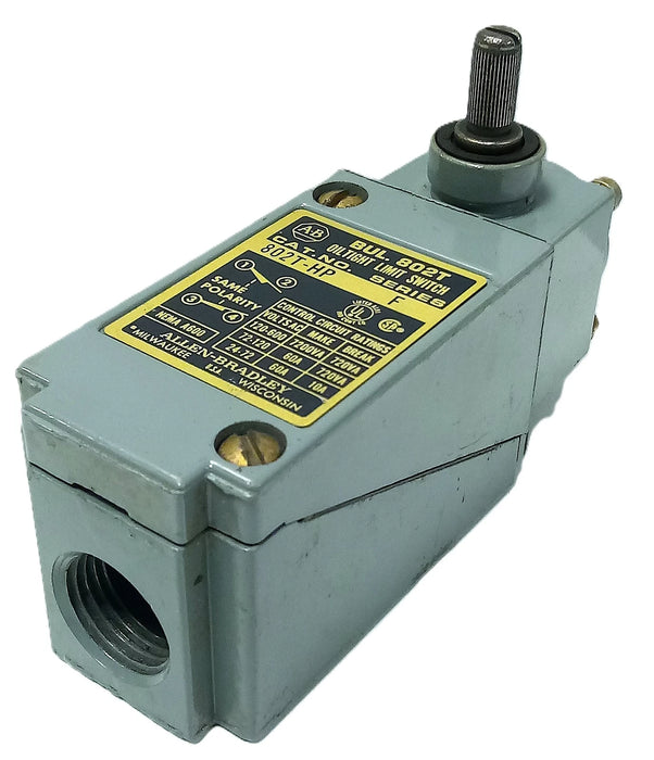Allen-Bradley 802T-HP 600 V AC 10 A Oiltight Rotary Gear Limit Switch