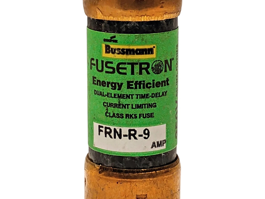 Bussmann FRN-R-9 250VAC/125VDC 9 A Current-Limiting Time-Delay Fuses