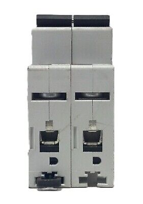 Eaton FAZ-S10/2 10 A 2 P Din Rail Mount Miniature Circuit Breaker