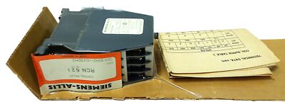 Siemens-Allis RCN621 110/120 V AC Industrial Control Relay