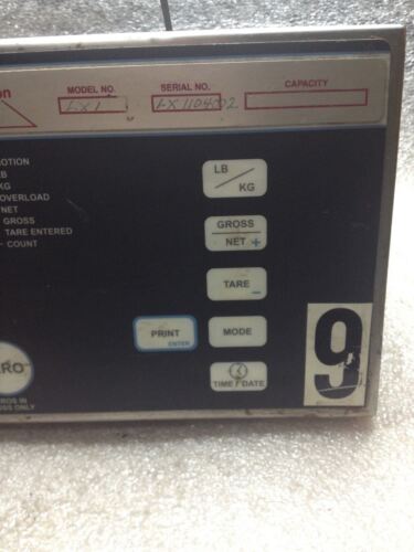 FORCE LX110-4002 DIGITAL WEIGHT SCALE