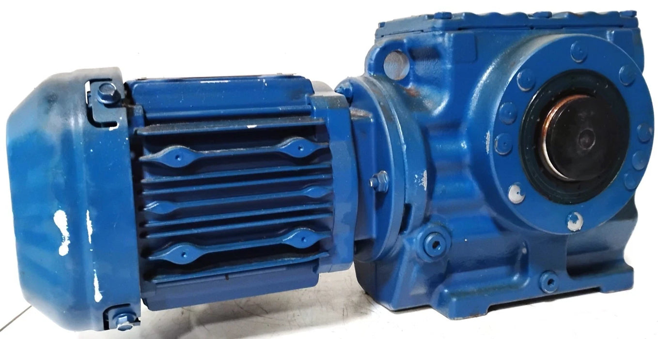 SEW Eurodrive SA57 DRS71S4 87.7653008701.0001.18.80 8.5-1700 RPM 0.5HP Gearmotor