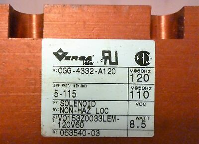 Versa Valves CGG-4332-A120 Solenoid Valve