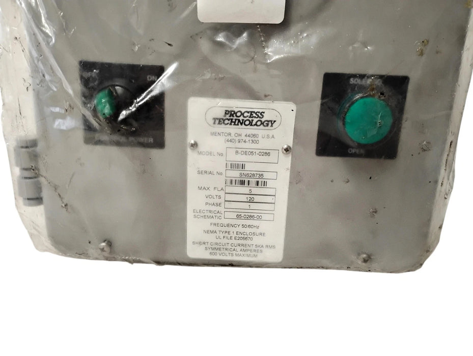 Process Technology B-DE051-0286 120 V 1 PH Temperature Controller