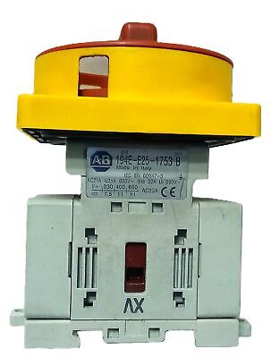 Allen-Bradley 194E-E25-1753 600 V AC 25 A 3-Pole Load Switch