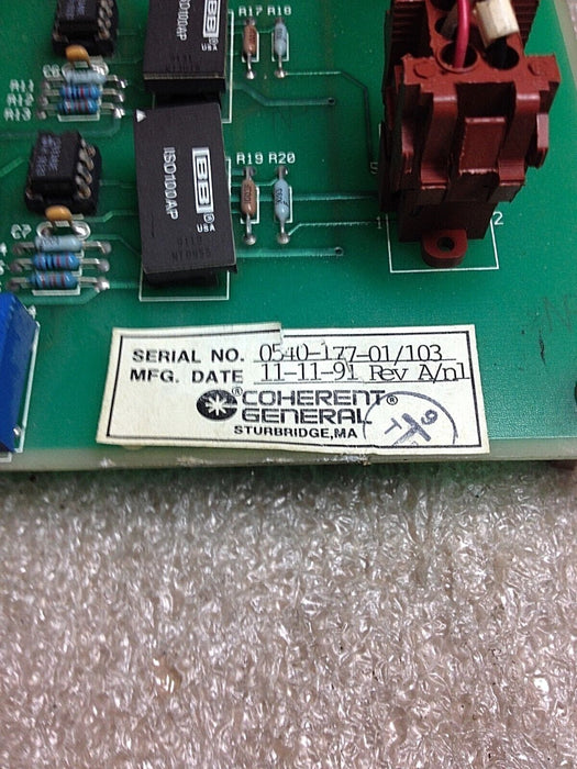 Coherent General 0540-177-01/103 PC Board