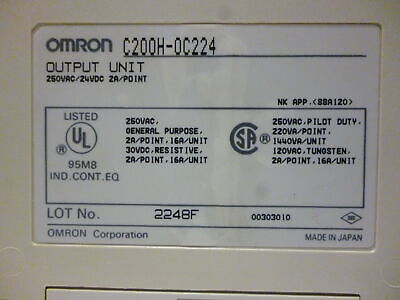 Omron C200H-0C224 Output Module