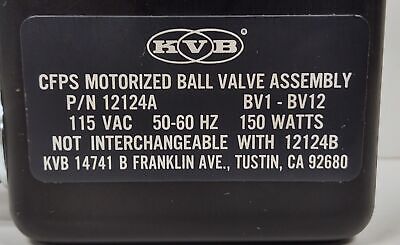 KVB 12124A Motorized Ball Valve