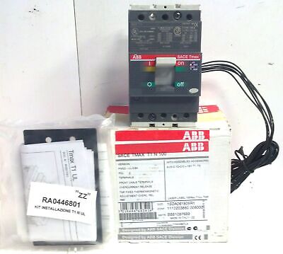 ABB T1NQ060TLA 60 A 3 P SACE TMAX T1N Thermal Magnetic Circuit Breaker