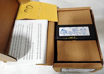 Acme Electric TA-2-81212 150 VA 240/480 120 V Industrial Control Transformer