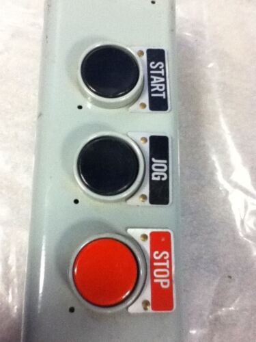 Start Jog Stop Pushbutton